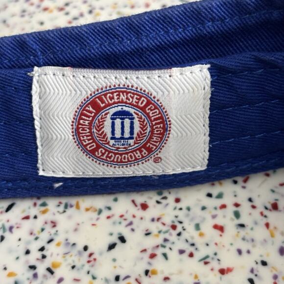 KU Kansas University Jayhawks Rock Chalk Visor Hat Cap NCAA March Madness - Picture 6 of 7